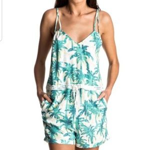 Roxy palm tree romper